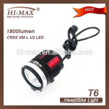 Diving torch CREE XM-L U3*3 led headlamp for bicycle headlights